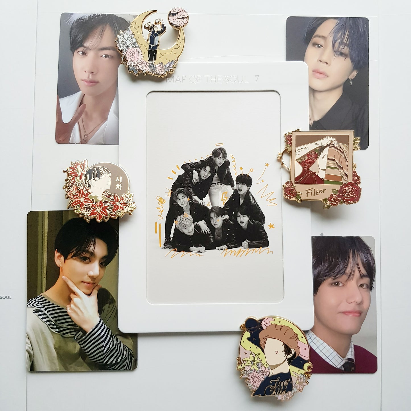 Mots:7 Vocal Line Pin Set