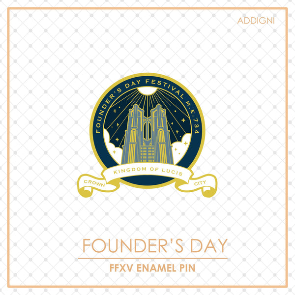 FFXV Founder's Day Enamel Pin