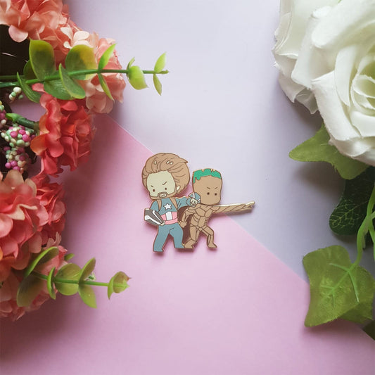 Steve & Groot Pin