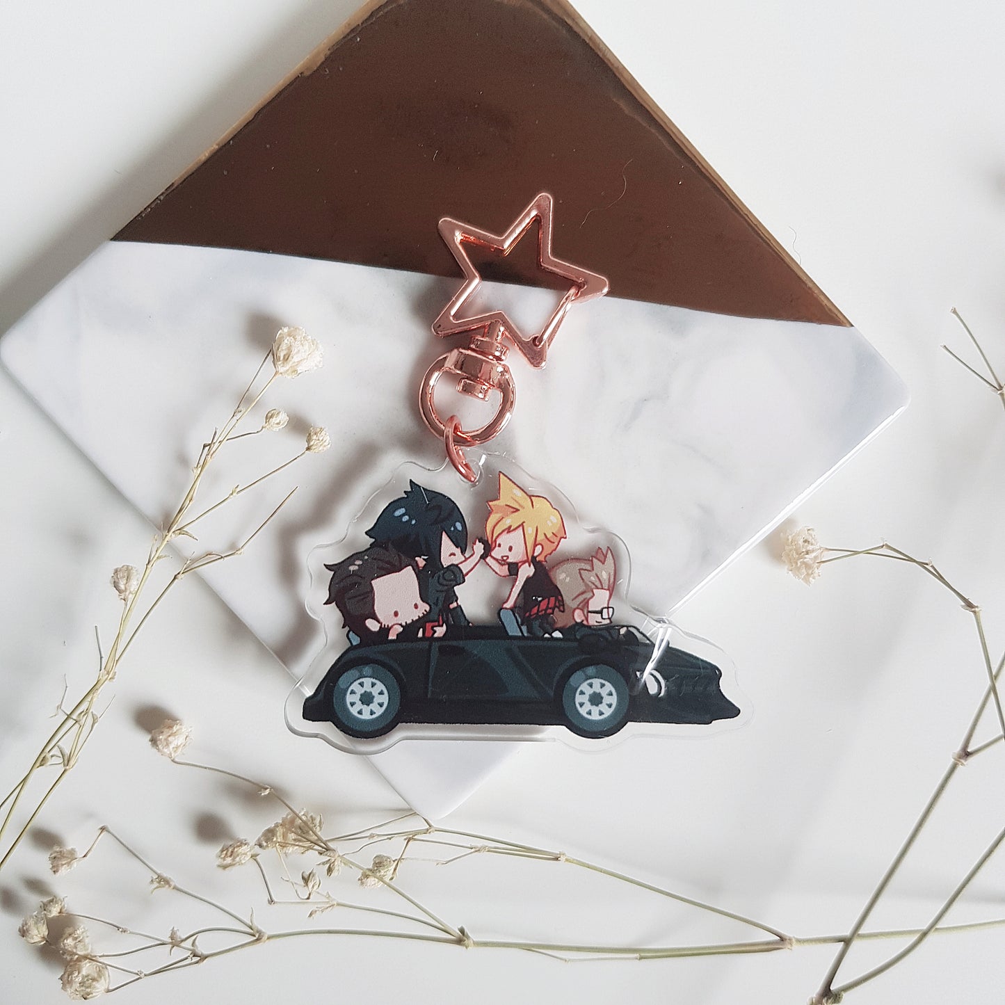 Final Fantasy Acrylic Keychain (Random)