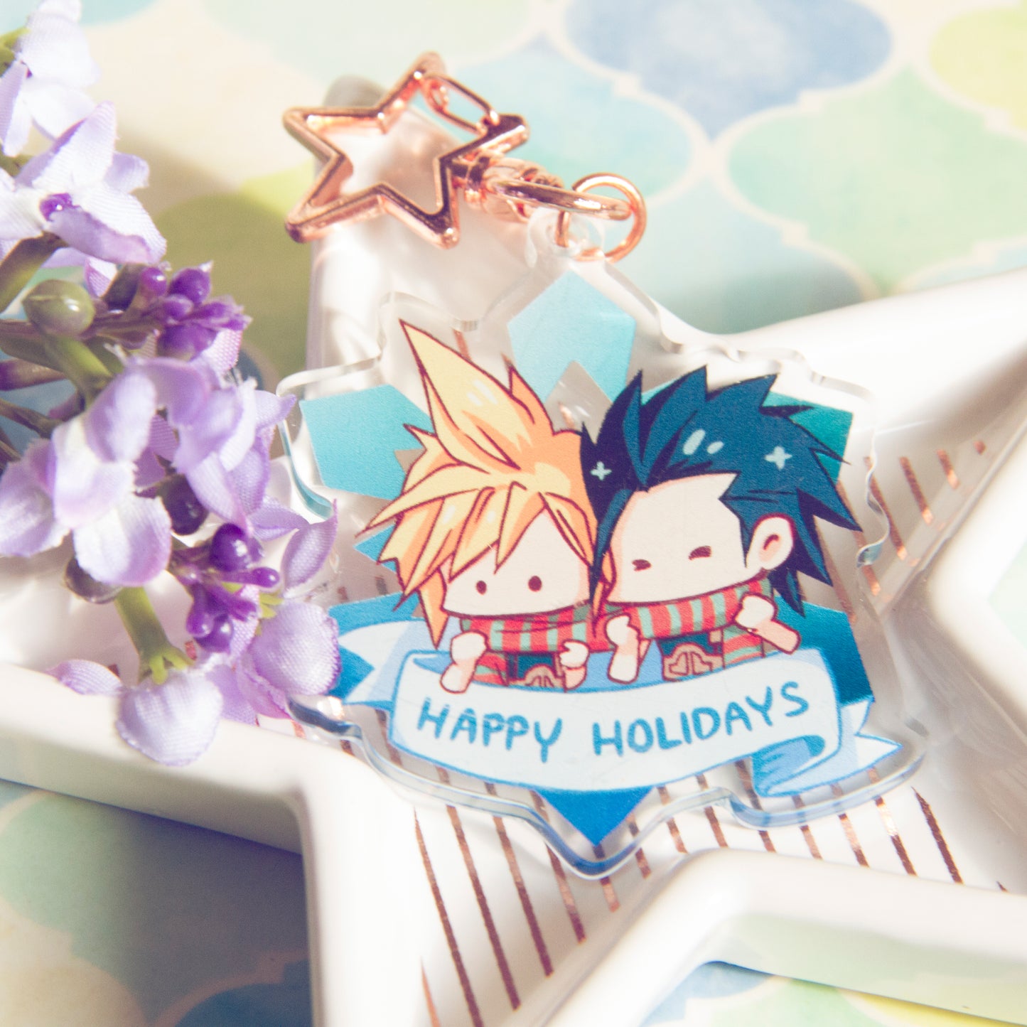 Final Fantasy Acrylic Keychain (Random)