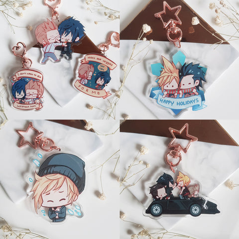 Final Fantasy Acrylic Keychain (Random)