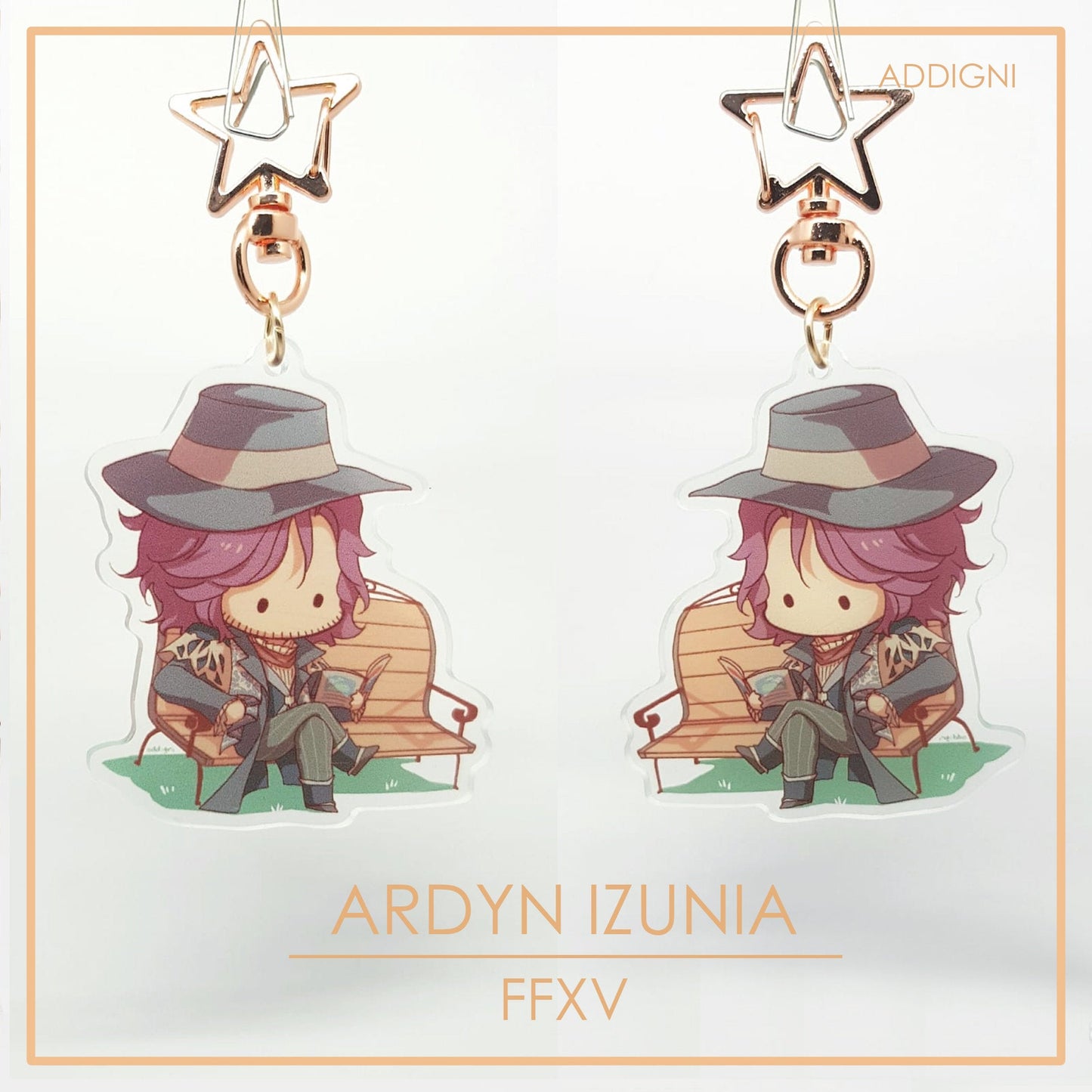 Final Fantasy Acrylic Keychain (Random)
