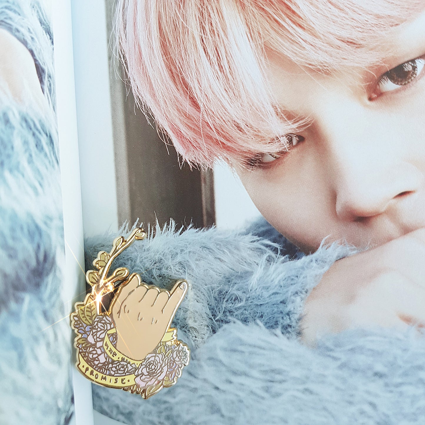 Jimin Promise BTS Pin