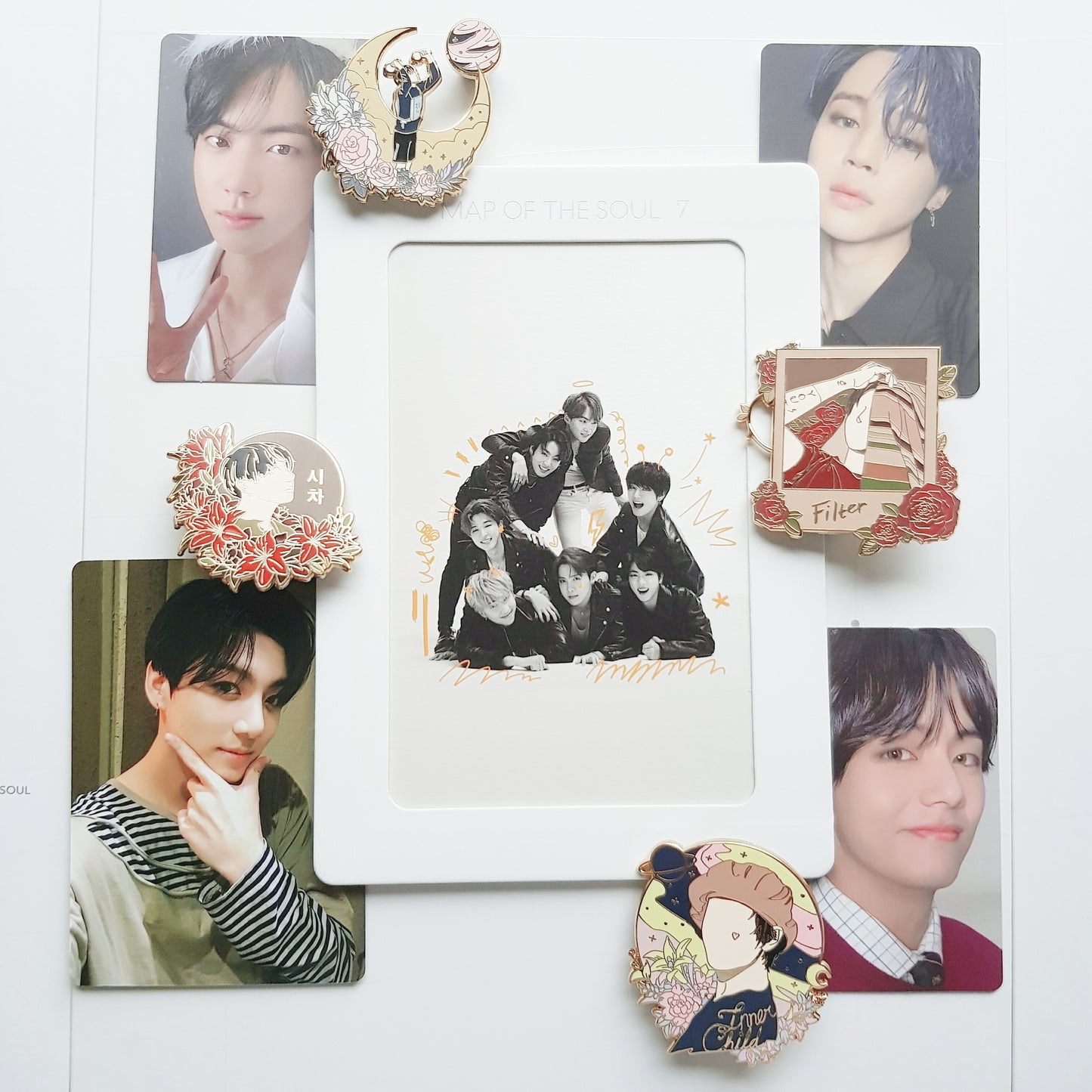 Mots:7 Vocal Line Pin Set