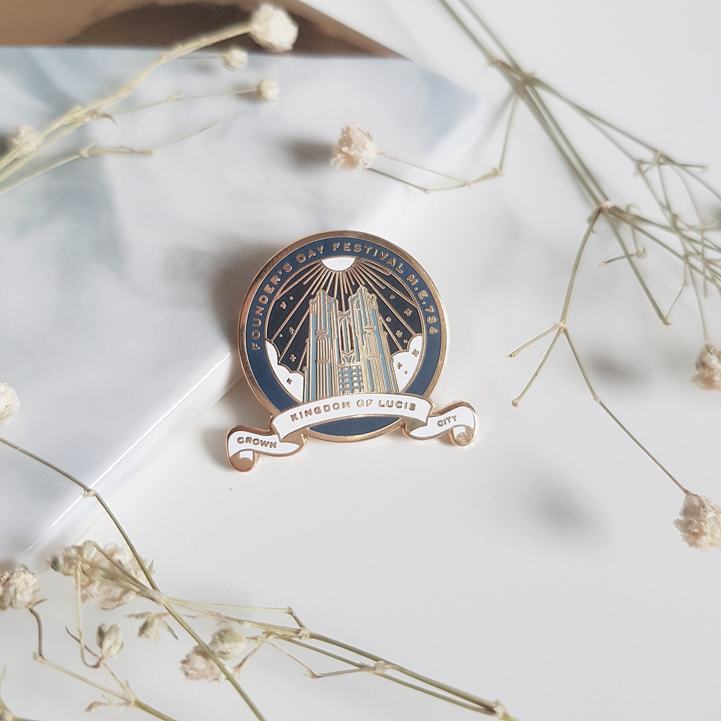 FFXV Founder's Day Enamel Pin