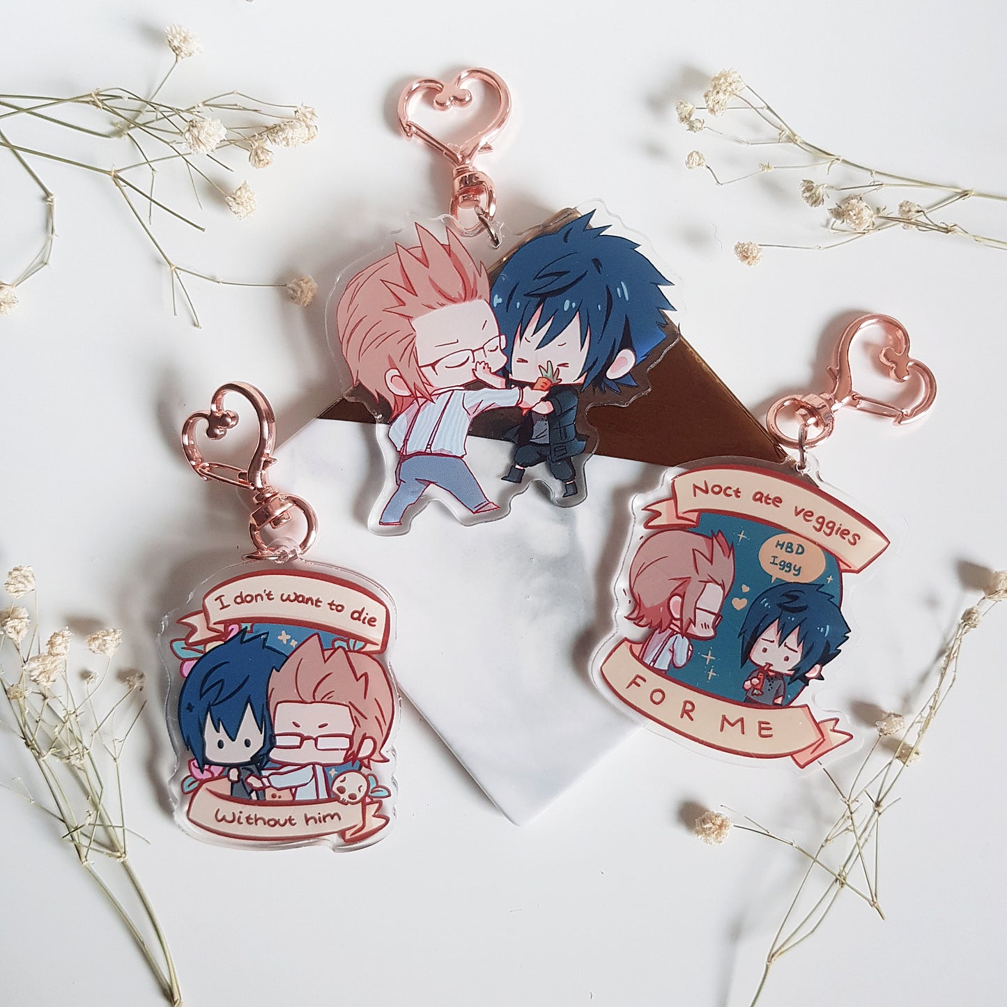 Final Fantasy Acrylic Keychain (Random)