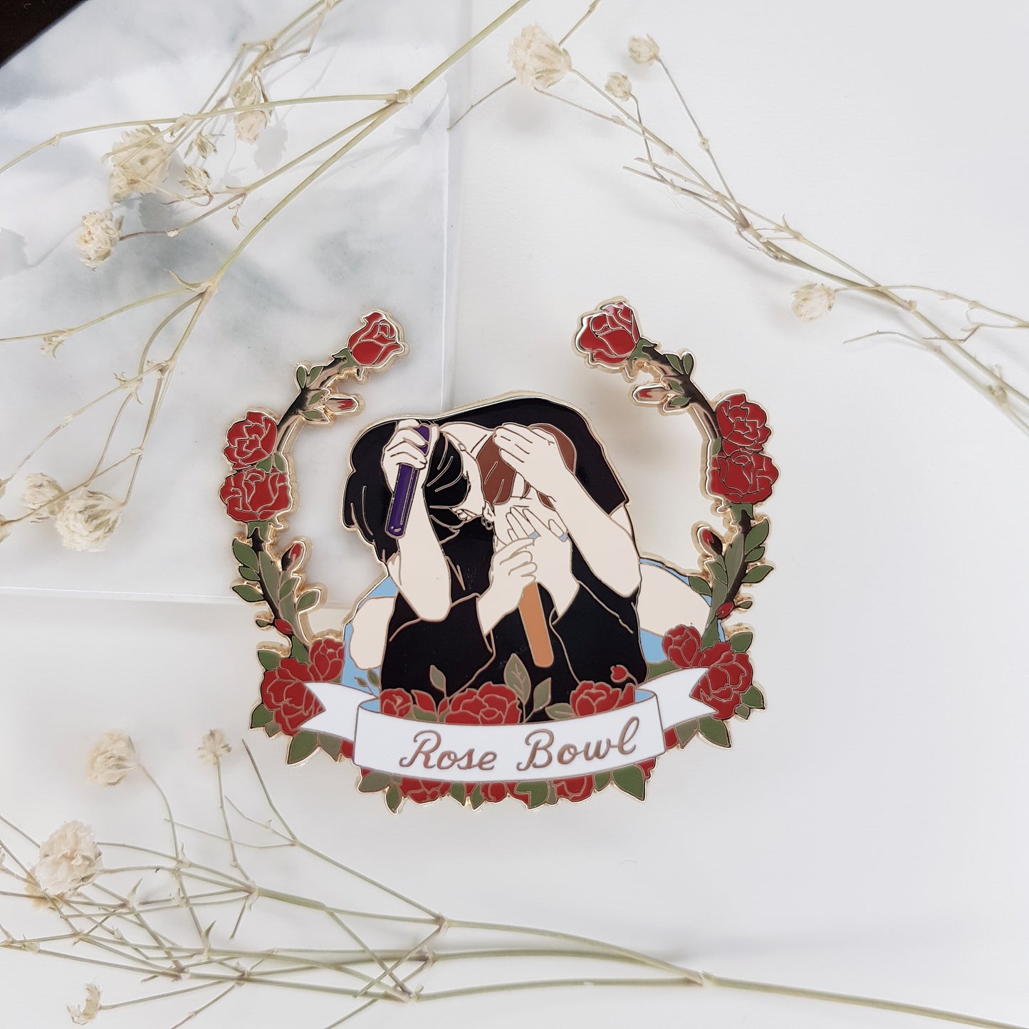 Rosebowl Jikook Pin