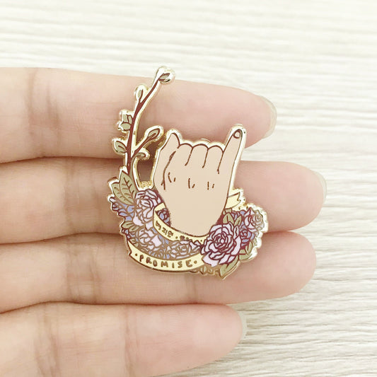 Jimin Promise BTS Pin