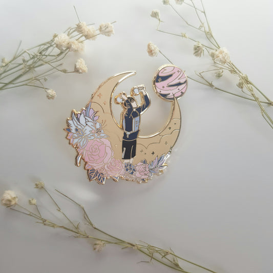 Jin Moon BTS Pin