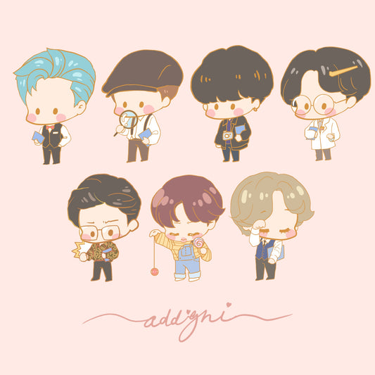 BTS RUN! Return of Blue Village Set