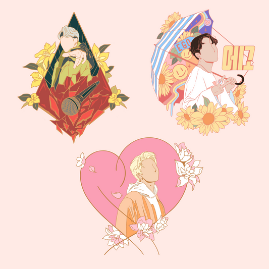 Mots:7 Rap Line Pin Set