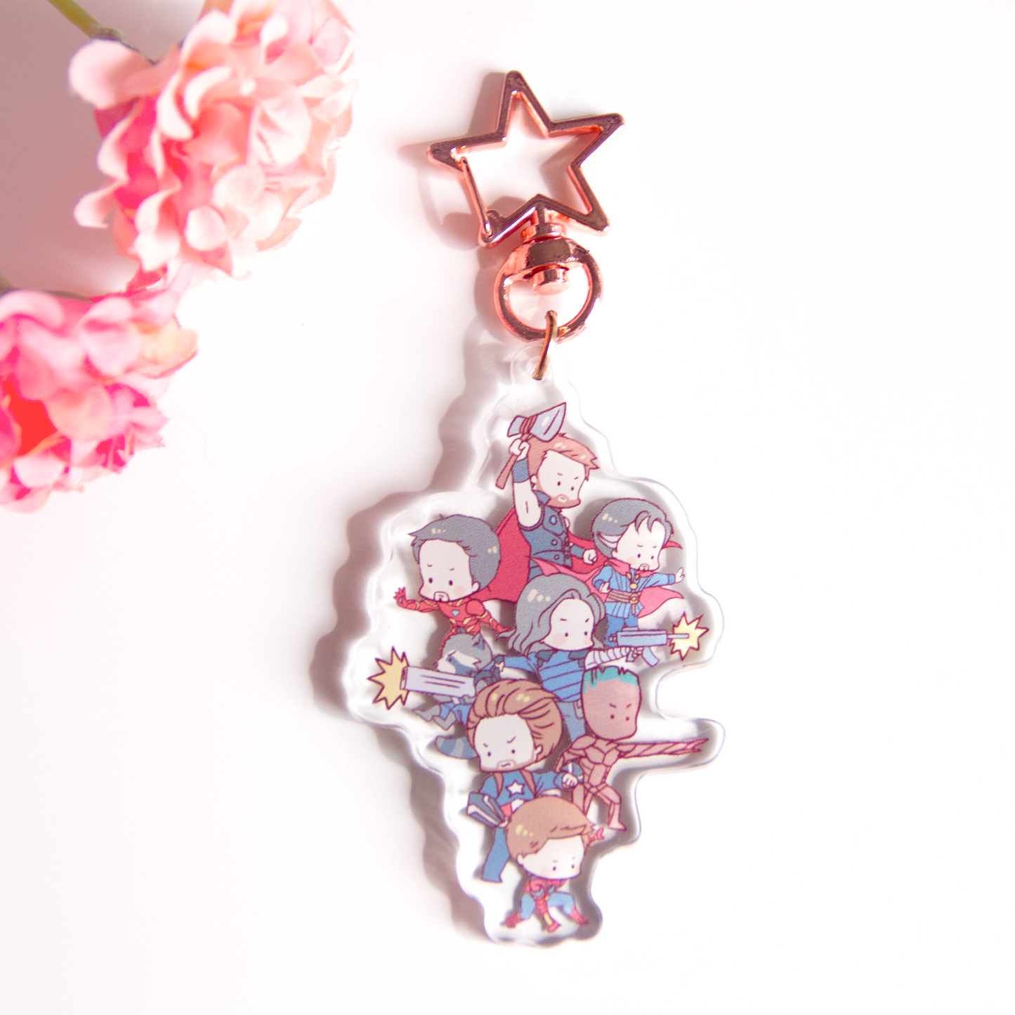 Assemble Chibi I Keychain