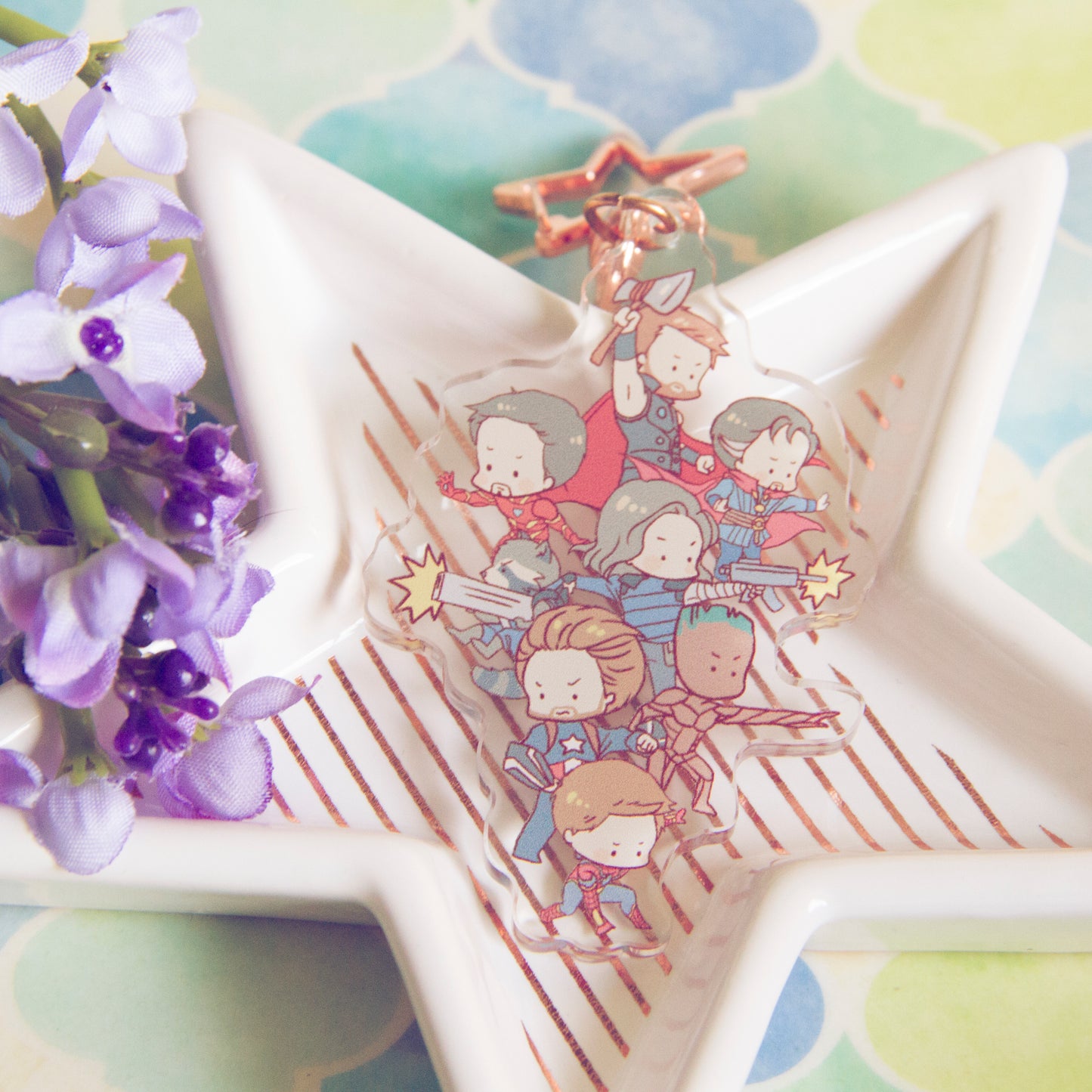 Assemble Chibi I Keychain