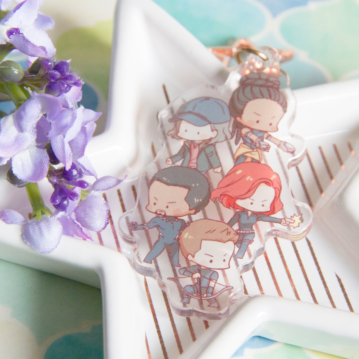 Assemble Chibi II Keychain