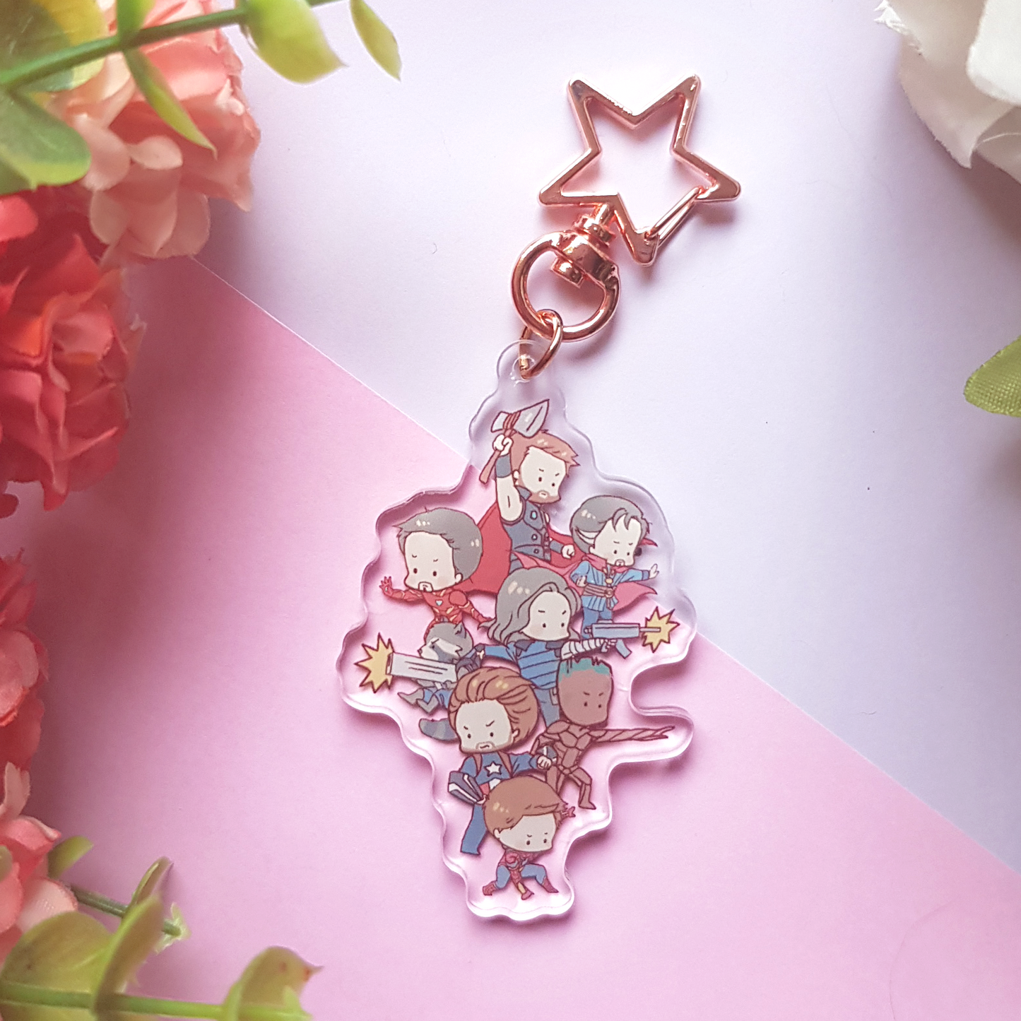 Assemble Chibi I Keychain