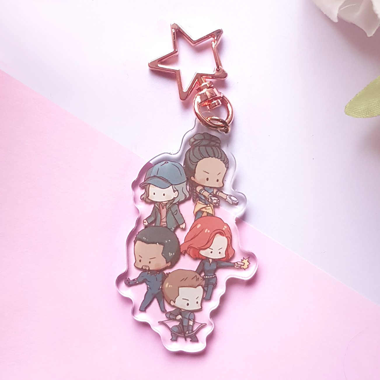 Assemble Chibi II Keychain