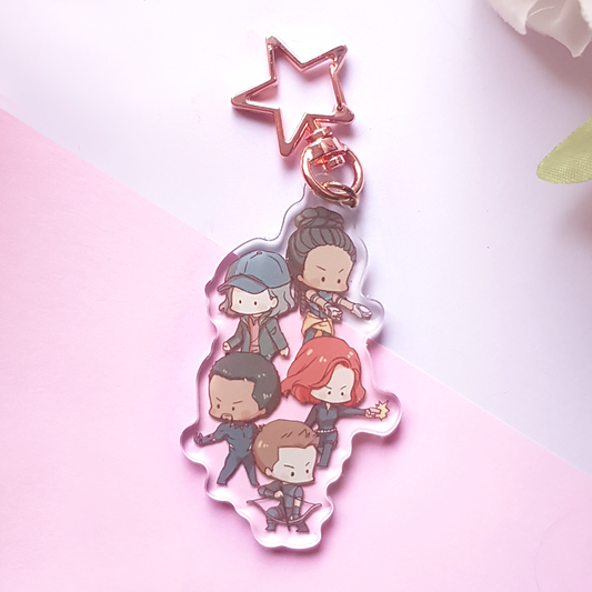 Assemble Chibi II Keychain