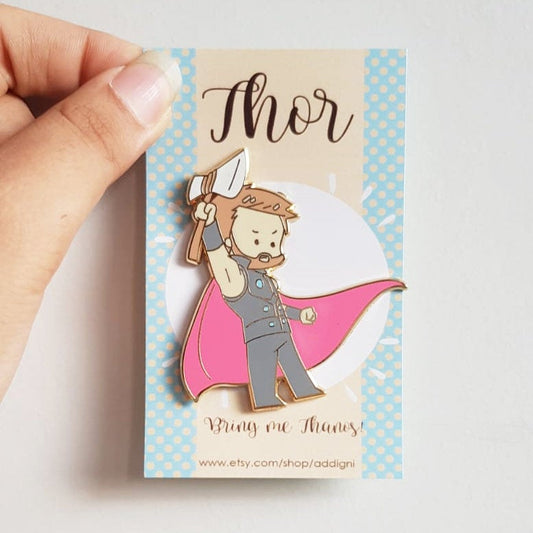 God of Thunder pin