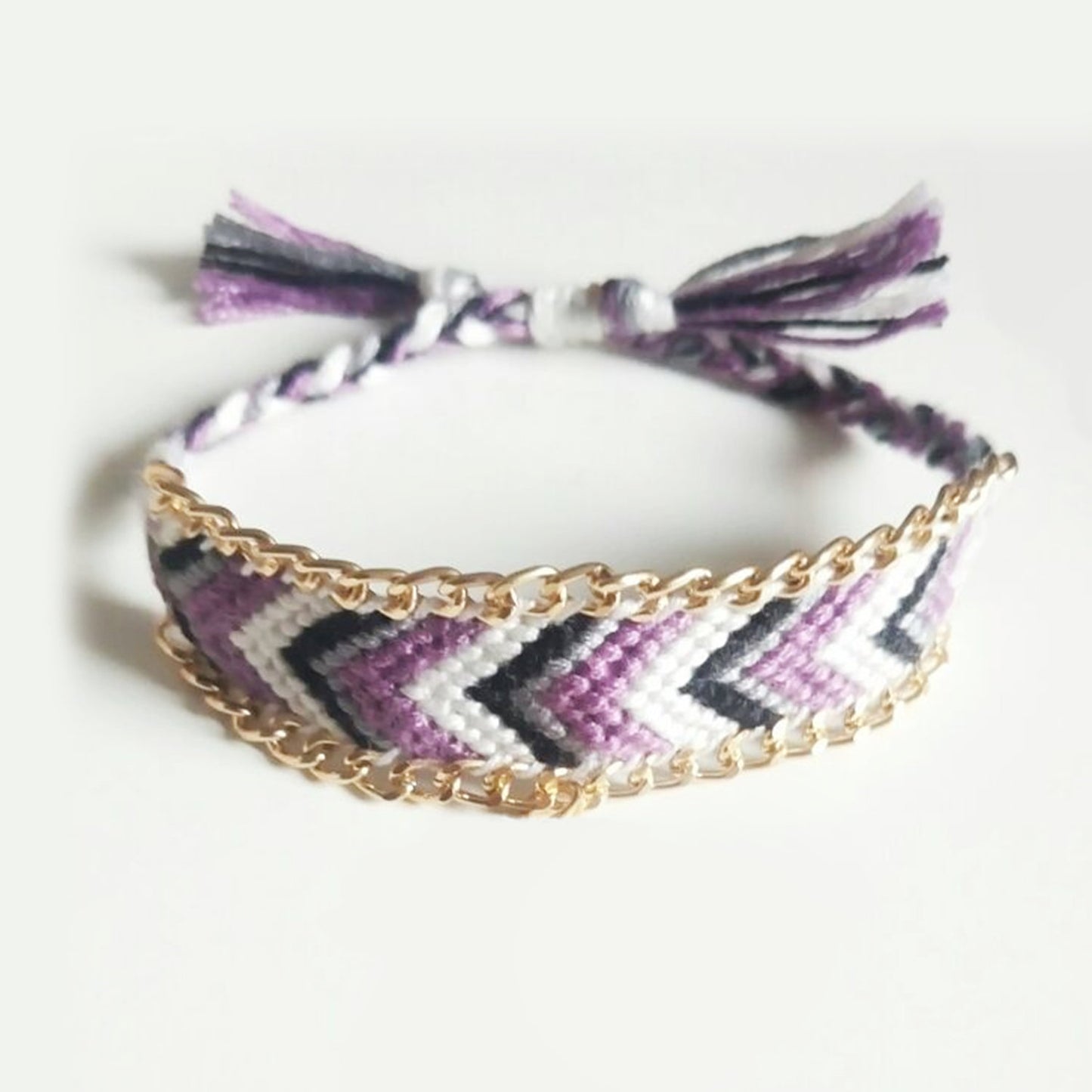 Asexual Pride Bracelet