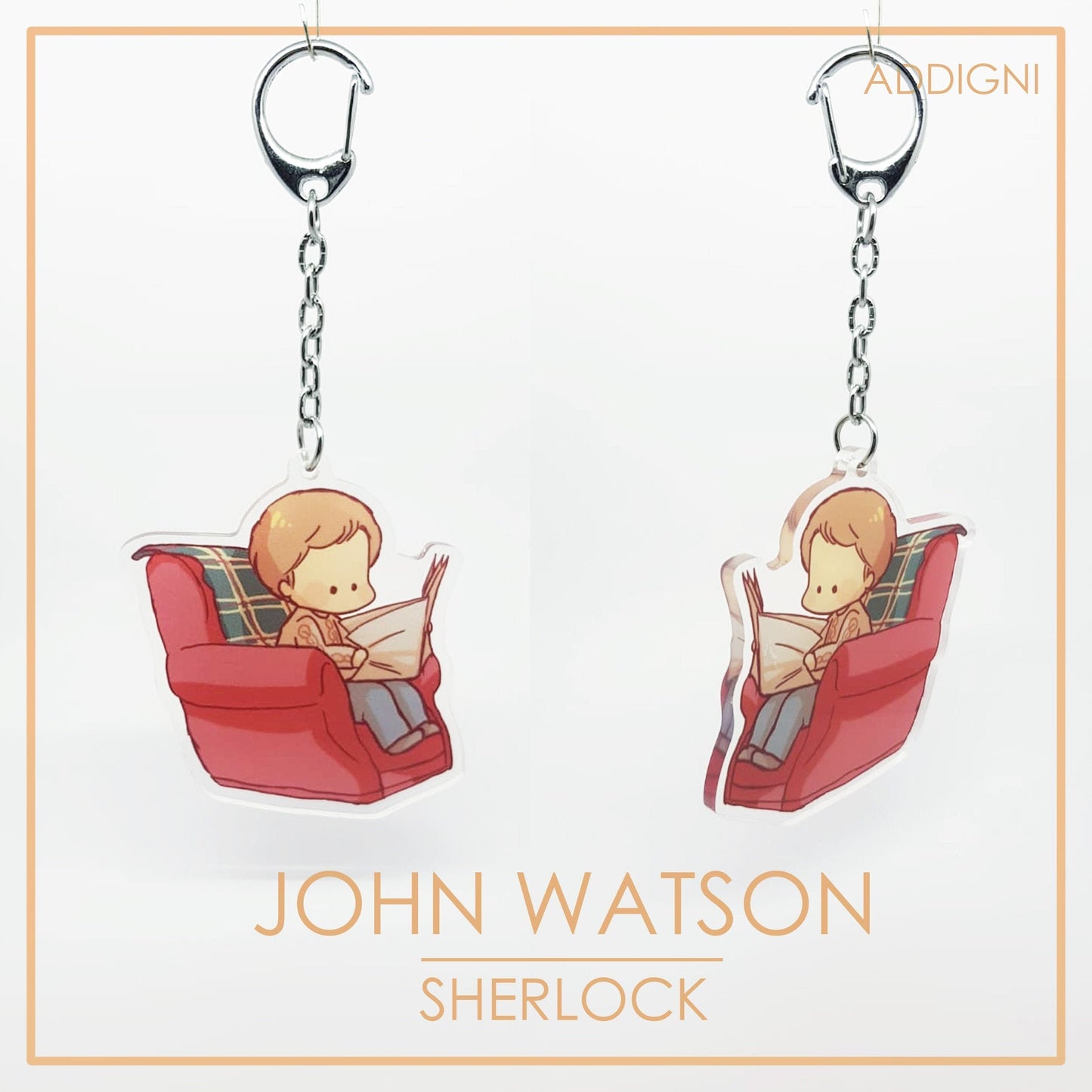 John Watson Keychain
