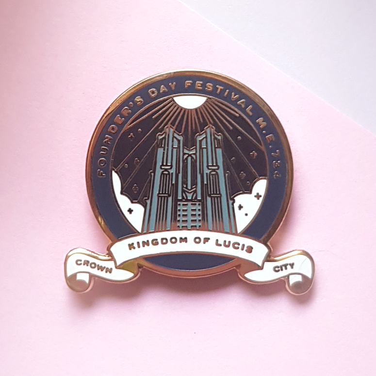 FFXV Founder's Day Enamel Pin