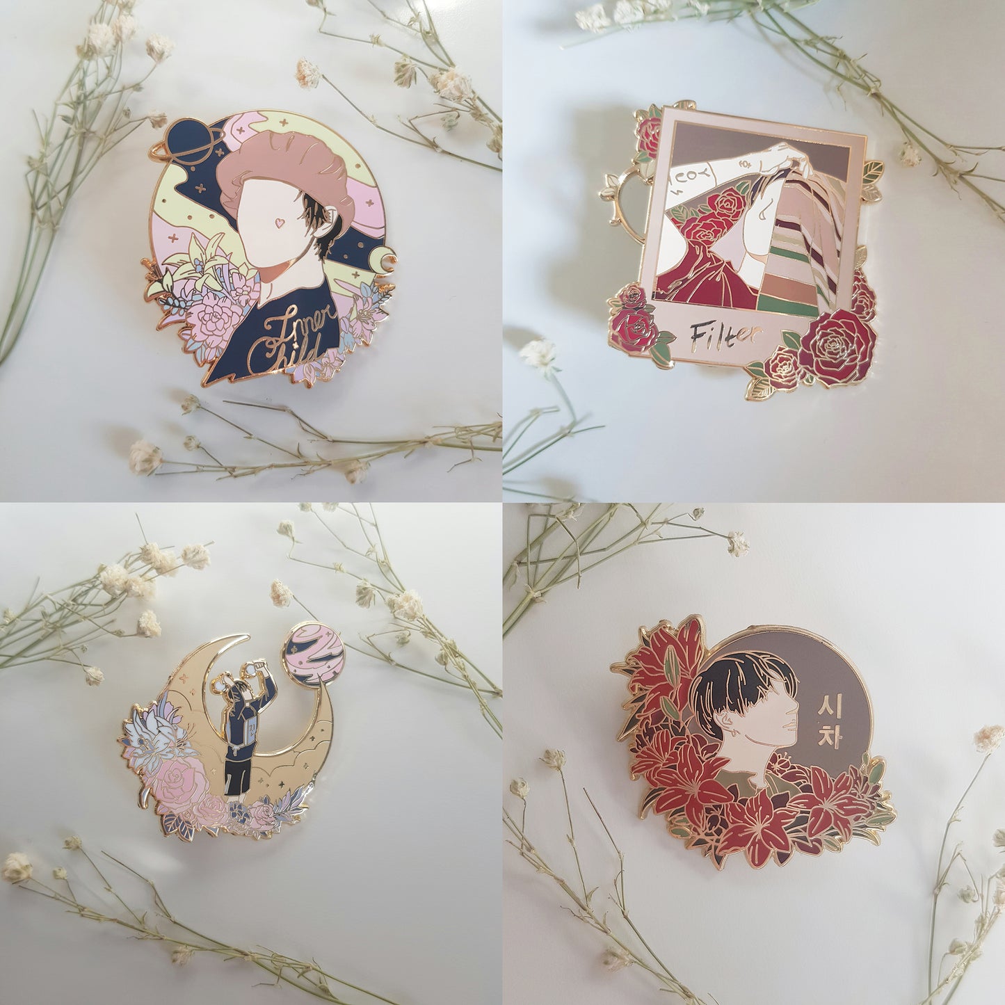 Mots:7 Vocal Line Pin Set